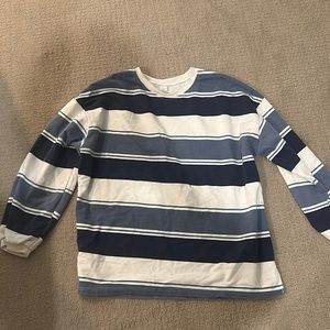 Oversized Stripped Long Sleeve